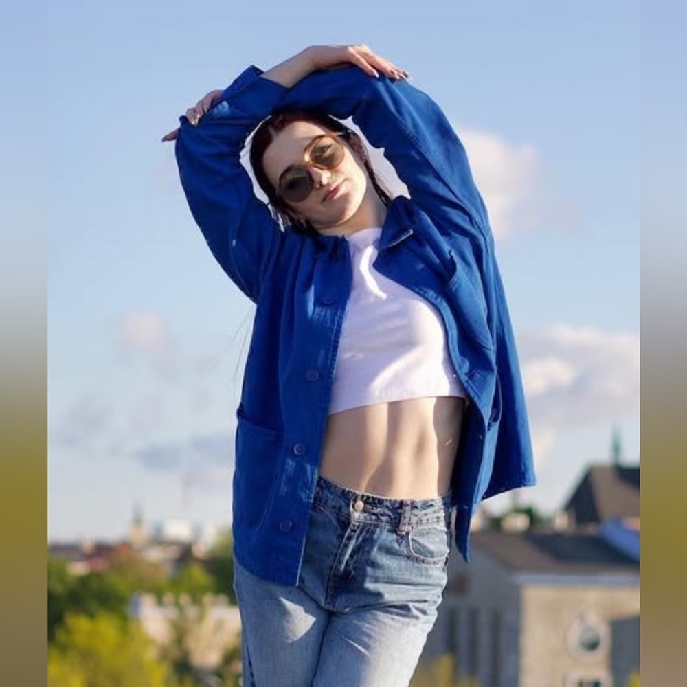 Zara oversized Denim Jacket